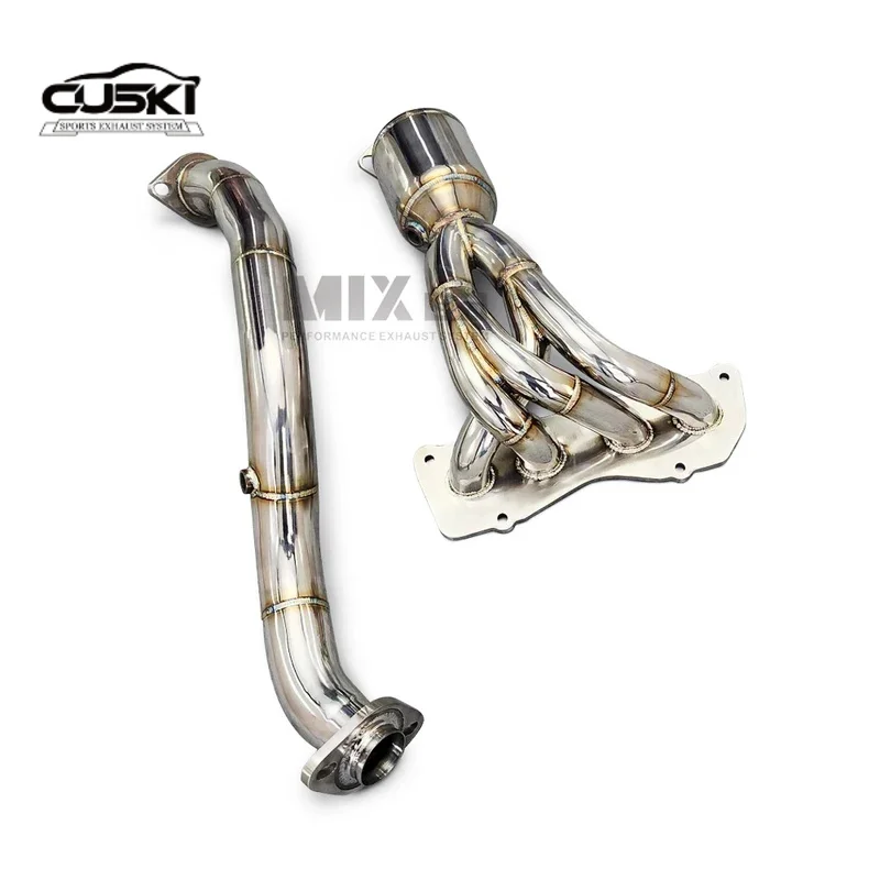 High quality stainless steel no cat exhaust pipe suitable for Toyota zelas 2.5 automotive exhaust modification exhaust system