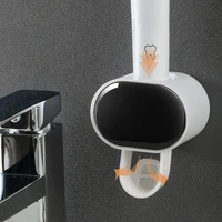 Toothpaste Squeezer Wall suction Squeezer Household Perforated 2