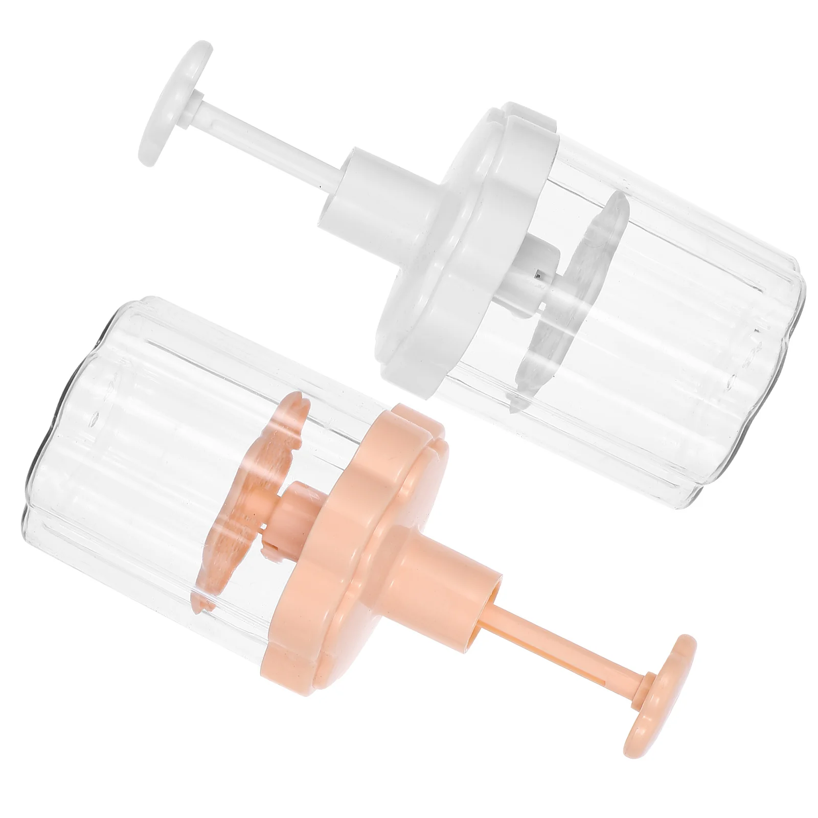 

2Pcs Foam Bottle Pump Facial Cleanser Wash Foam Maker Shampoo Body Wash Plastic Facial Bubble Dispenser Maker Face