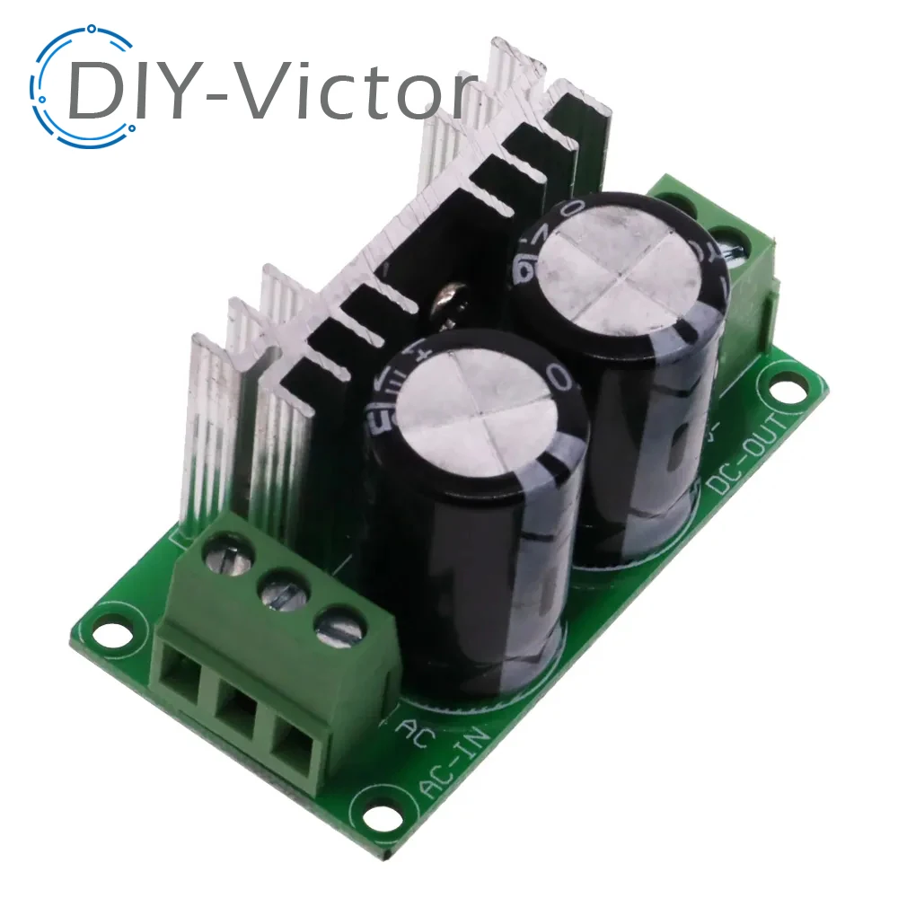 Dual Power To Single Power Rectifier Filter Board 8A Transformer To Single Power Board 0-12V 0-20V