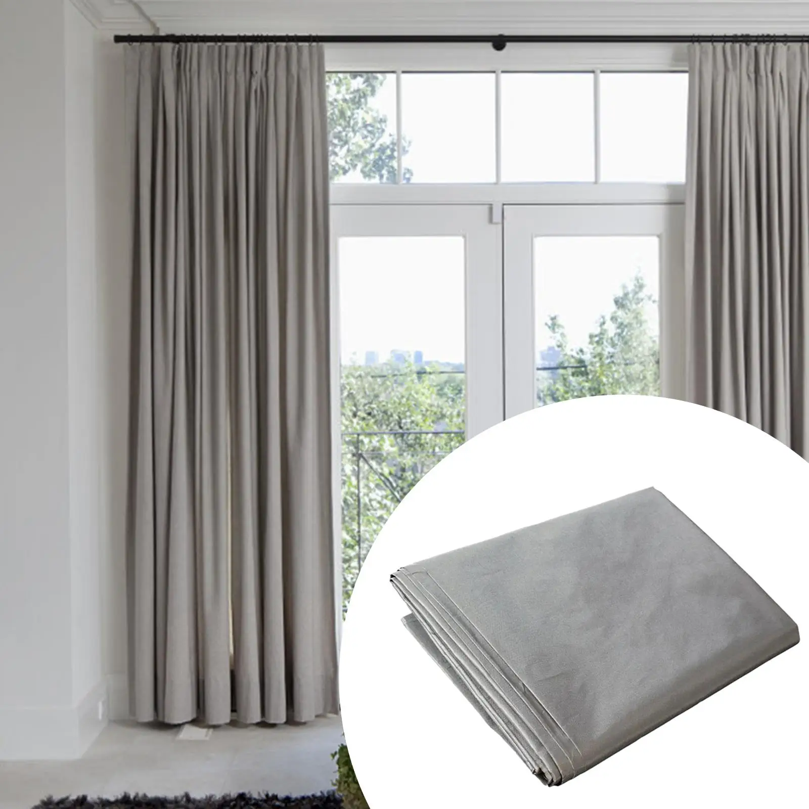 

Faraday Fabric Radiation Protection Home Use Nickel Copper Fabric Blocker