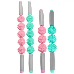 Massage Muscle Roller Anti Cellulite Massager Anti-Cellulite Trigger Point Stick Body Foot Face Leg Slimming Tool Hedgehog Ball