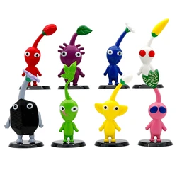 8 pz/set Pikmin Action Figure Toy PVC Model Rock Pikmins Oatchi Dolls For Children Gift