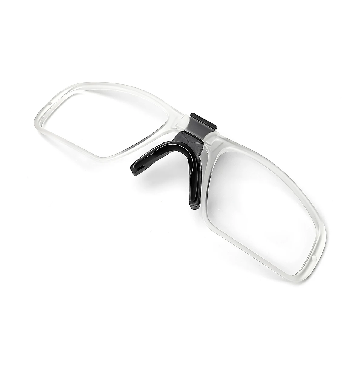 Exact Size Rx Insert Optical Adaptor | Rx Prescription Lens Carrier With Nose Base for Oakley EVZero Stride AF EVZero Stride