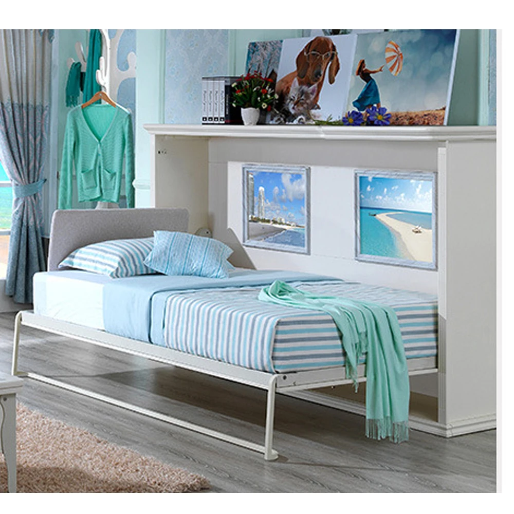 Modern Multifunction Horizontal Folding Hidden Wall Bed Murphy Bed