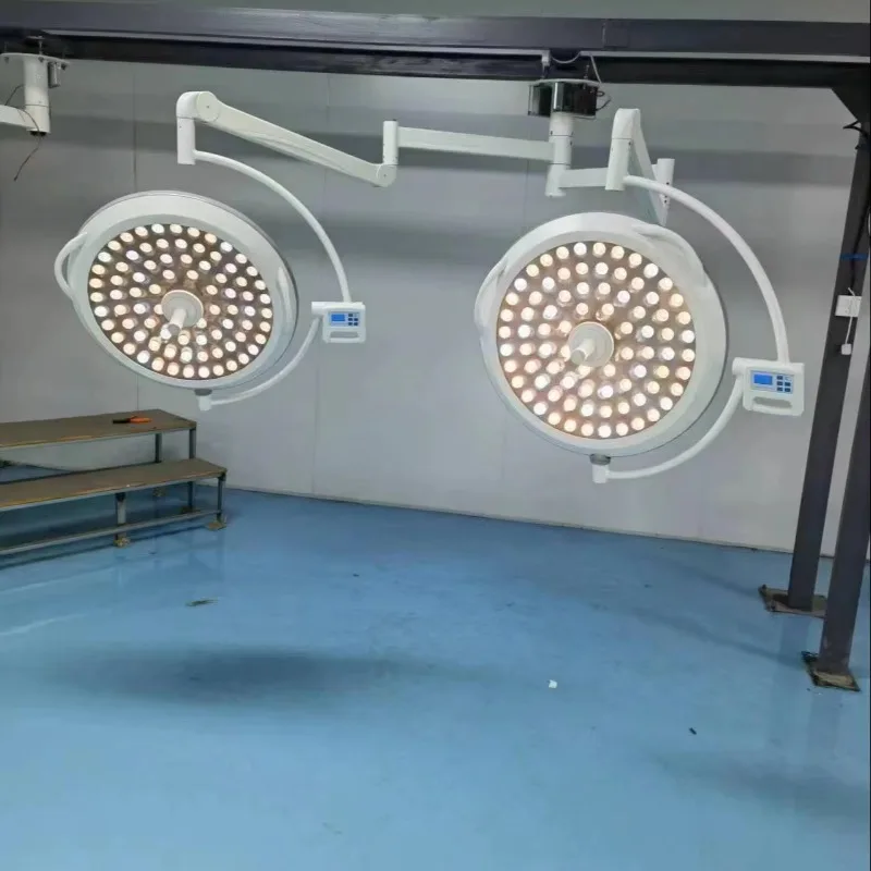 Double Head LED Surgical Shadowless Lamp 700+700mm Medical Operating Room Examination Light