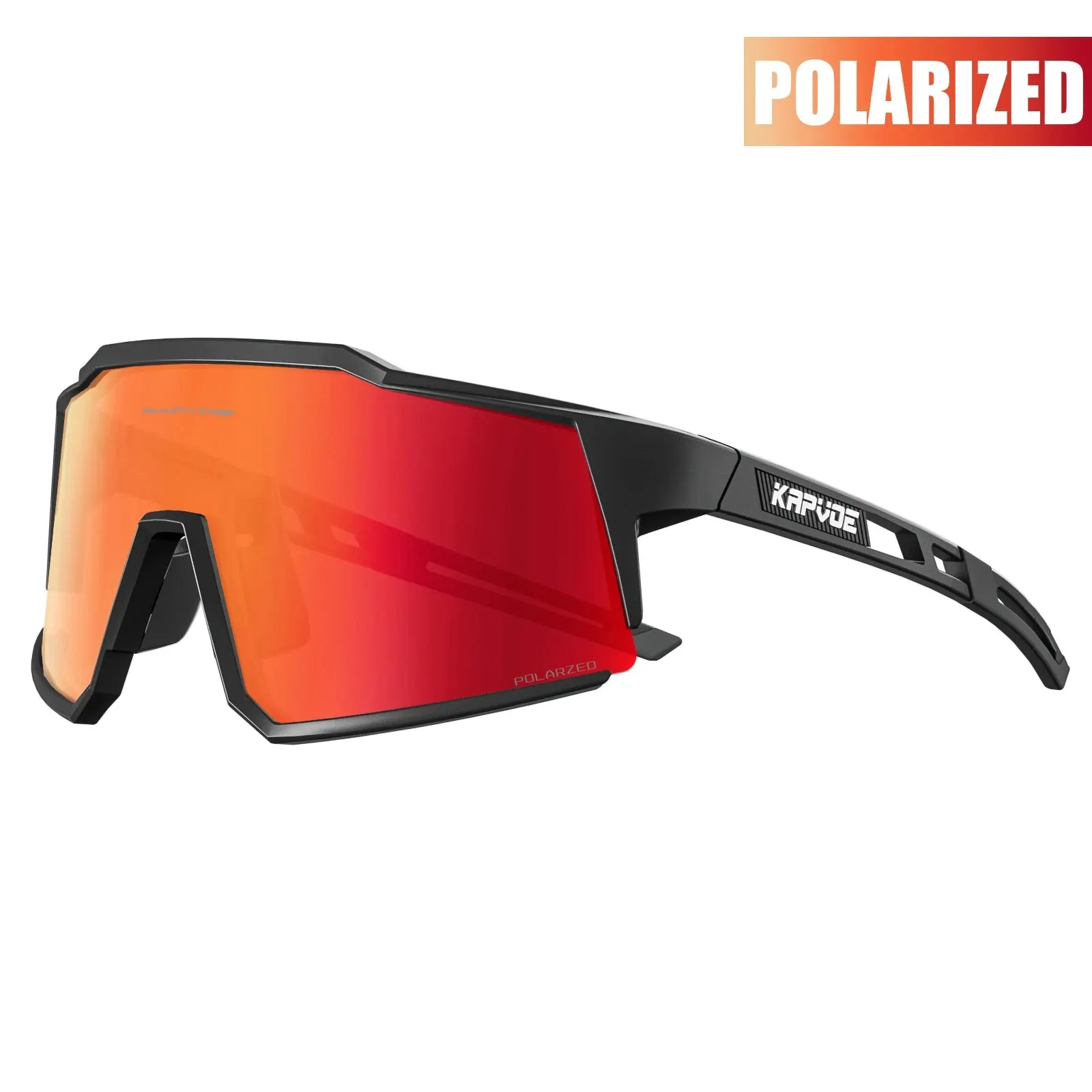 Kapvoe fahrrad brille polarisiert mtb rennrad brille uv400 schutz sonnenbrille ultraleichte sport brillen ausrüstung