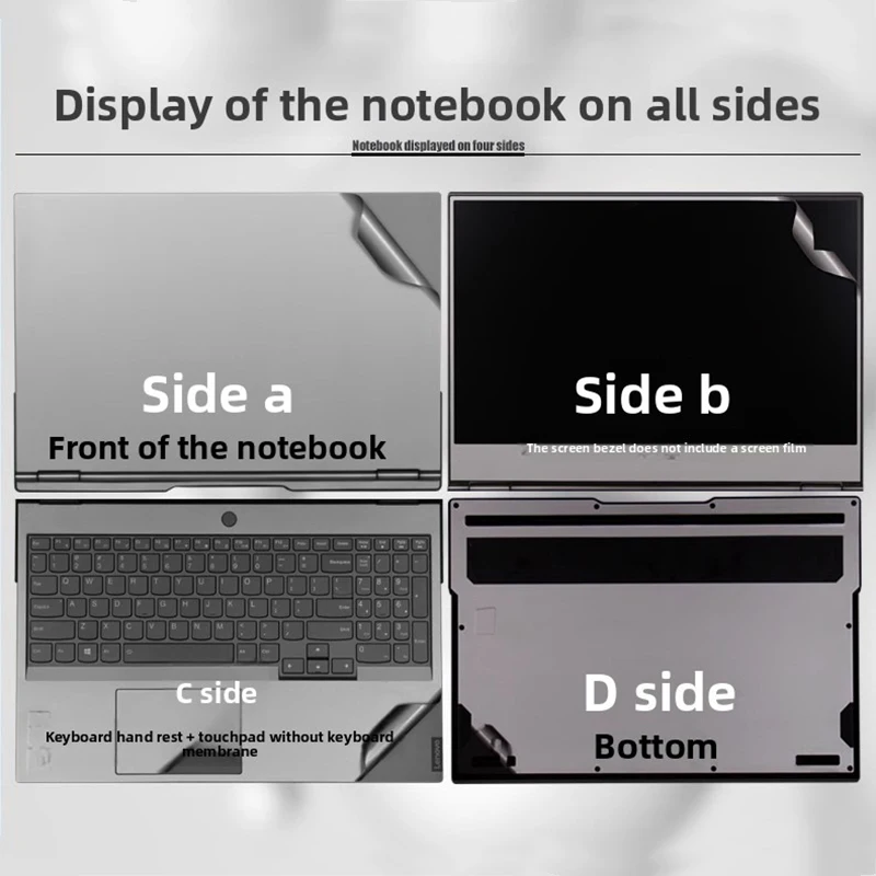Suitable for Lenovo Legion 5 15AHP10 computer sticker Pro5 16IRX10 fuselage shell Slim5 16ARP9 skin 18IAX10 protective film