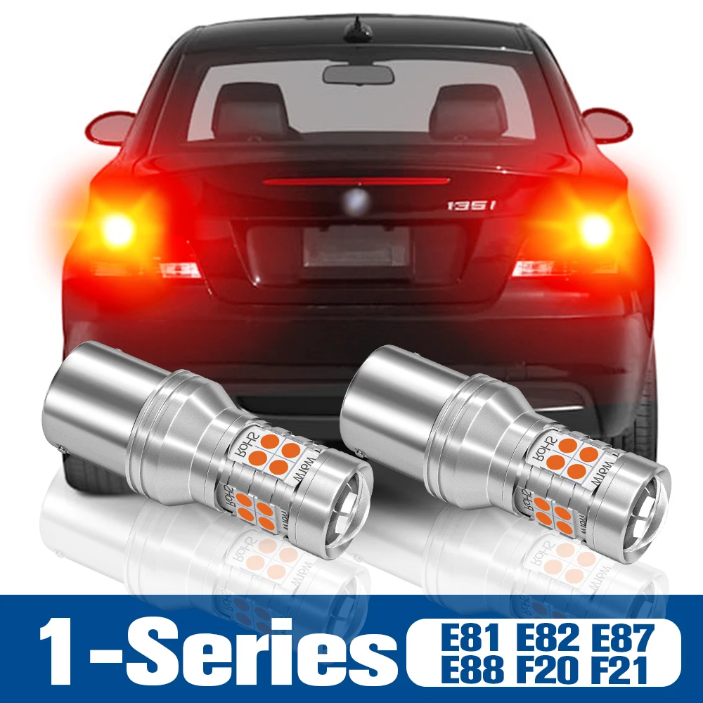 

2pcs LED Brake Light Blub Lamp Accessories Canbus For BMW 1 Series E81 E82 E87 E88 F20 F21 2006 2007 2008 2009 2010 2011 2012