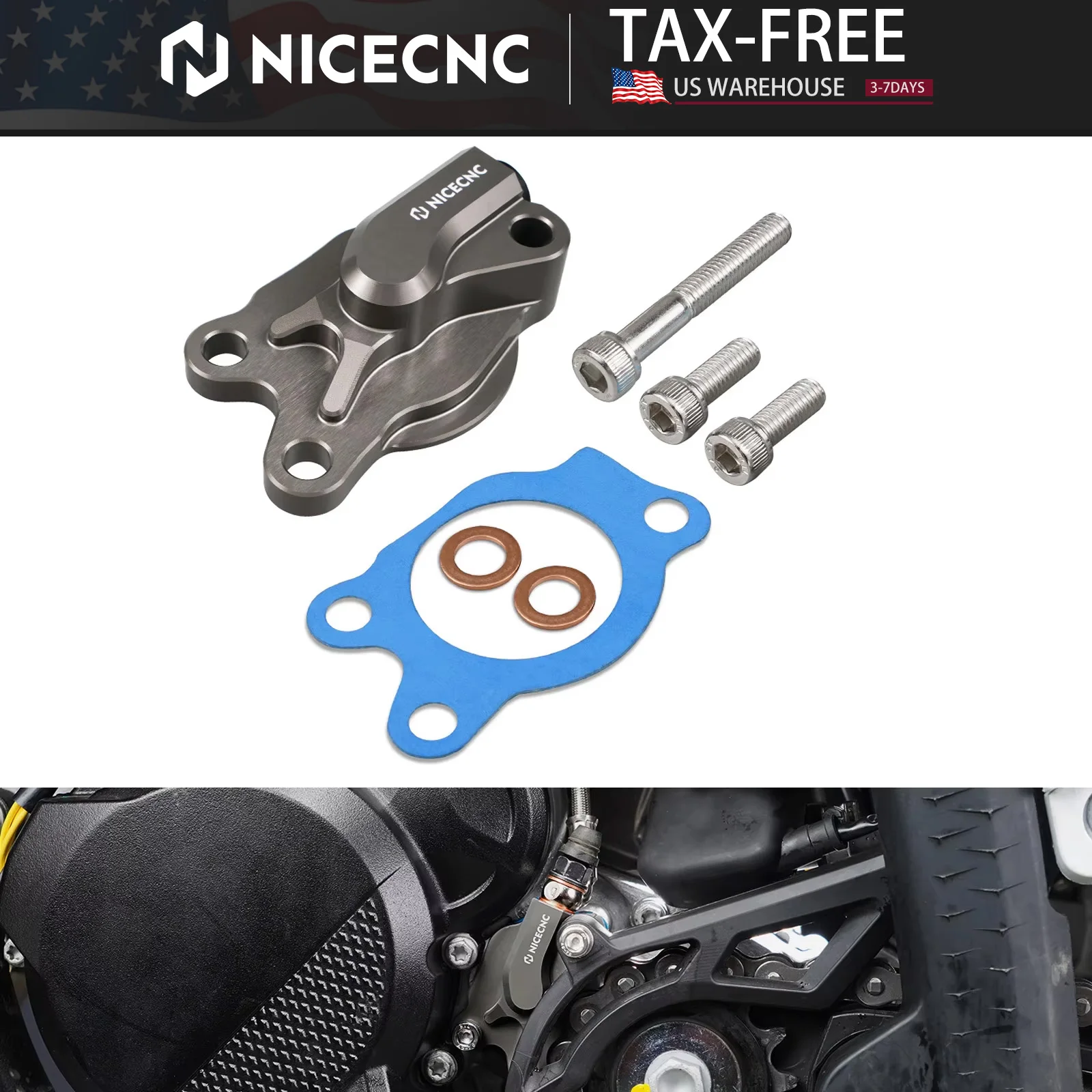 

NICECNC For GasGas EC 300 2021-2024 Clutch Slave Cylinder For KTM EXC 300 EXC-F 350 SX 250 SX-F 350 Husqvarna TE 300 2017-2024