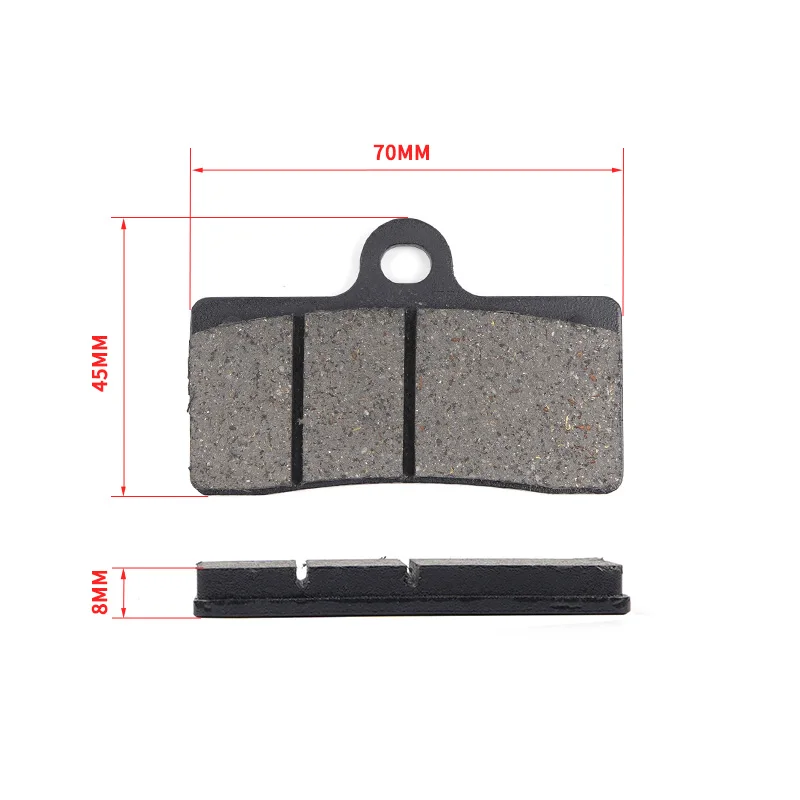 ل CFMOTO 250SR وسادة الفرامل الأمامية والخلفية 250NK 450NK 250SR-FUN CF250 CF250-6 أجزاء الدراجة النارية الأصلية