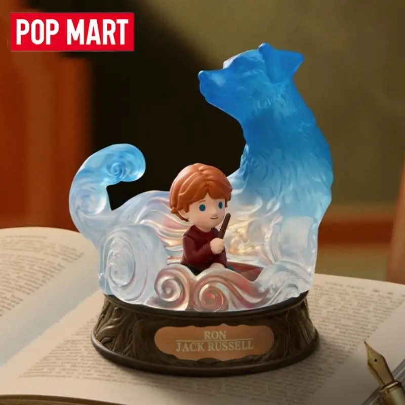 POP MART Harry Potter PATRONUS Serie Mystery Box Original Blind Box Überraschungsspielzeug Taschenornament Figuren Heimdekoration Schreibtischpuppe