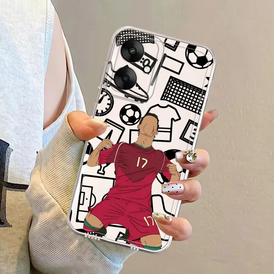 Casing Ponsel untuk Xiaomi Mi 11T Pro 11 Lite Penutup Ponsel Lembut Kartun Sepak Bola Olahraga Keren