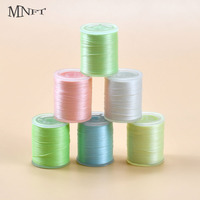 MNFT 2Spools Fly Tying Thread Multiple Colors 150D Filaments Nylon Thread Tying Materials for Wet&Nymph Flies