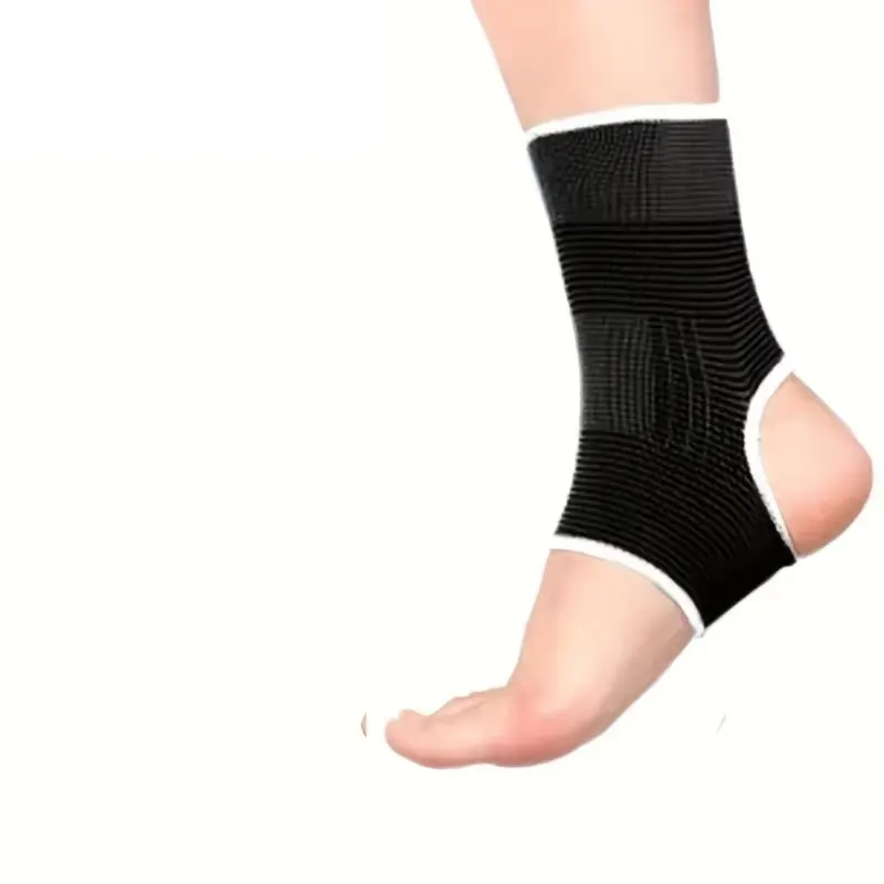 1 st/1 paar gebreide ademende enkelbrace, beste enkelcompressiebrace voor voet en hiel