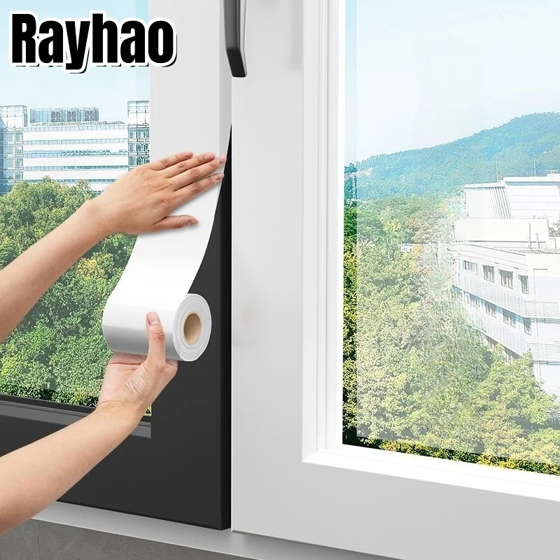 

Imitation Marble Self-adhesive Door Frame Edging Sticker with Aluminum Foil Waistline Skirting Line Window Wall Sticker Decor