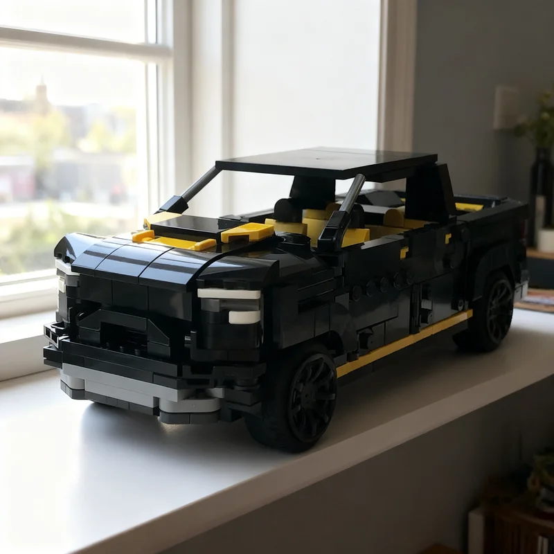 

Набор строительных блоков MOC Dodge RAM TRX City Champions, 577 деталей, креативный подарок для самостоятельной сборки, декор для демонстрации, премиум-класс, для взрослых и детей, настольный конструктор