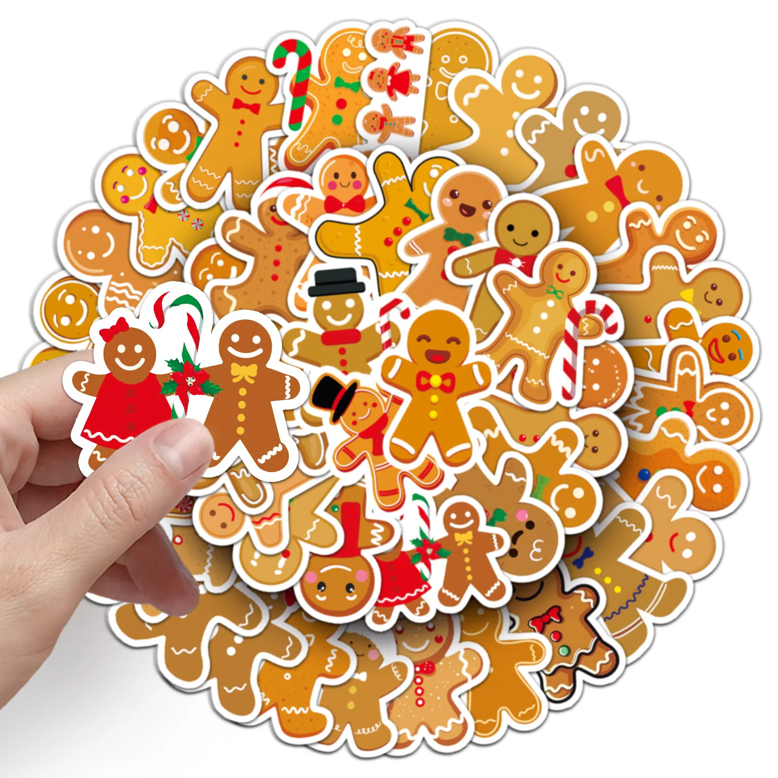 50 galletas decorativas navide - Sticker Luggage Decorative reseña y precio