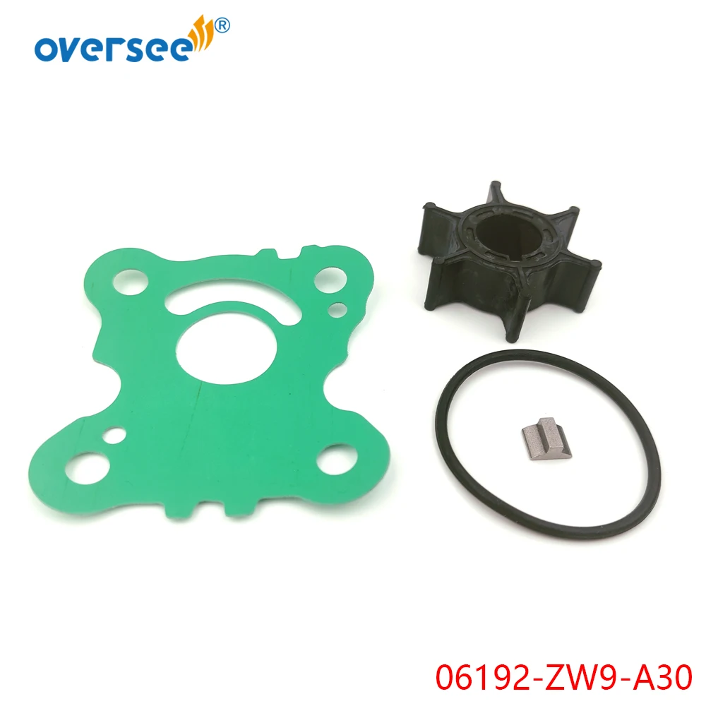 

06192-ZW9-A30 Impeller Water Pump Kit for Honda 8HP 9.9HP 15HP 20HP Outboard Motor