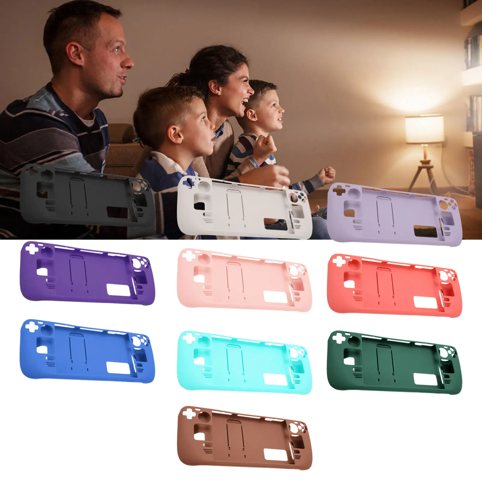 

Защитный чехол с подставкой, устойчивый к царапинам, полностью защищенный от падений, устойчивый к отпечаткам пальцев, для игровой консоли