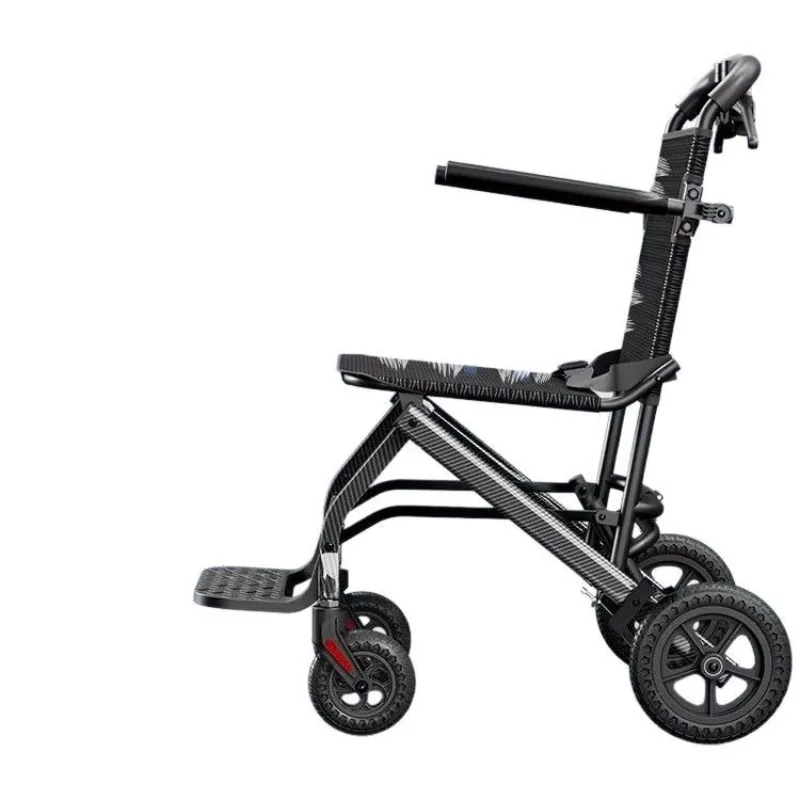 

Lightweight wheelchair Ultra-light folding portable Small hand push scooter for the elderly