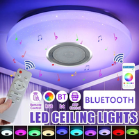 bluetooth rgb music smart ceiling lamp Ceiling chandelier hanging lamps for ceiling home decor led lights home appliance