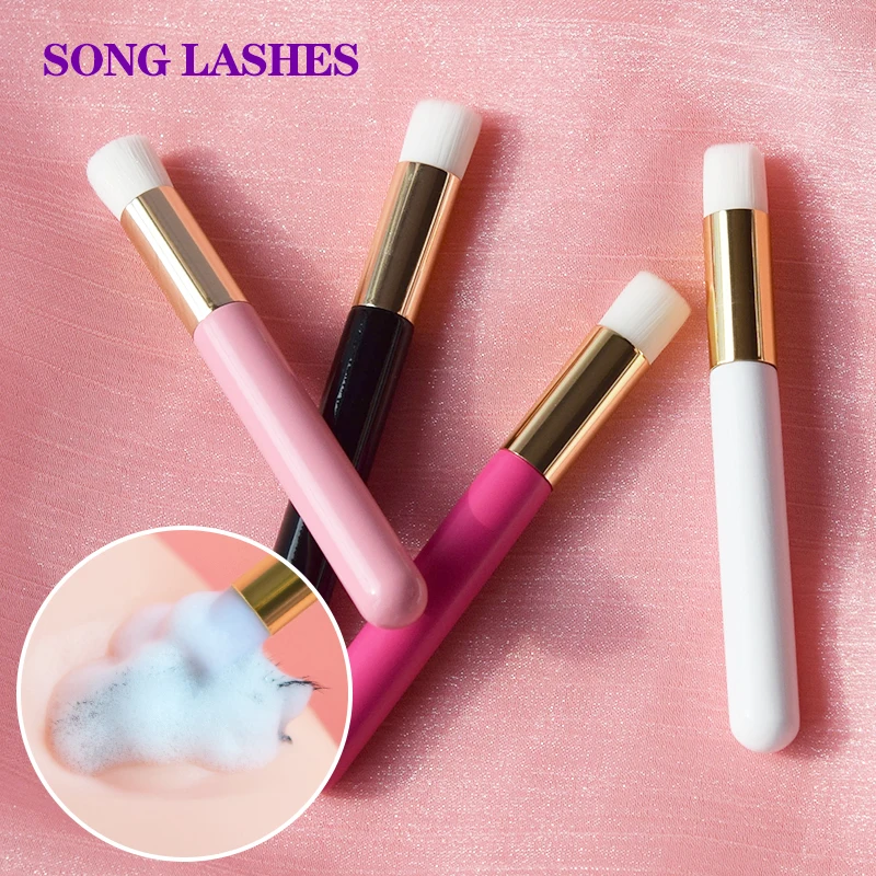 

SONG LASHES Eyelash Cleanser Brush Eyelash Extension Cleaning Brush Mousse Grafting Washing Professional