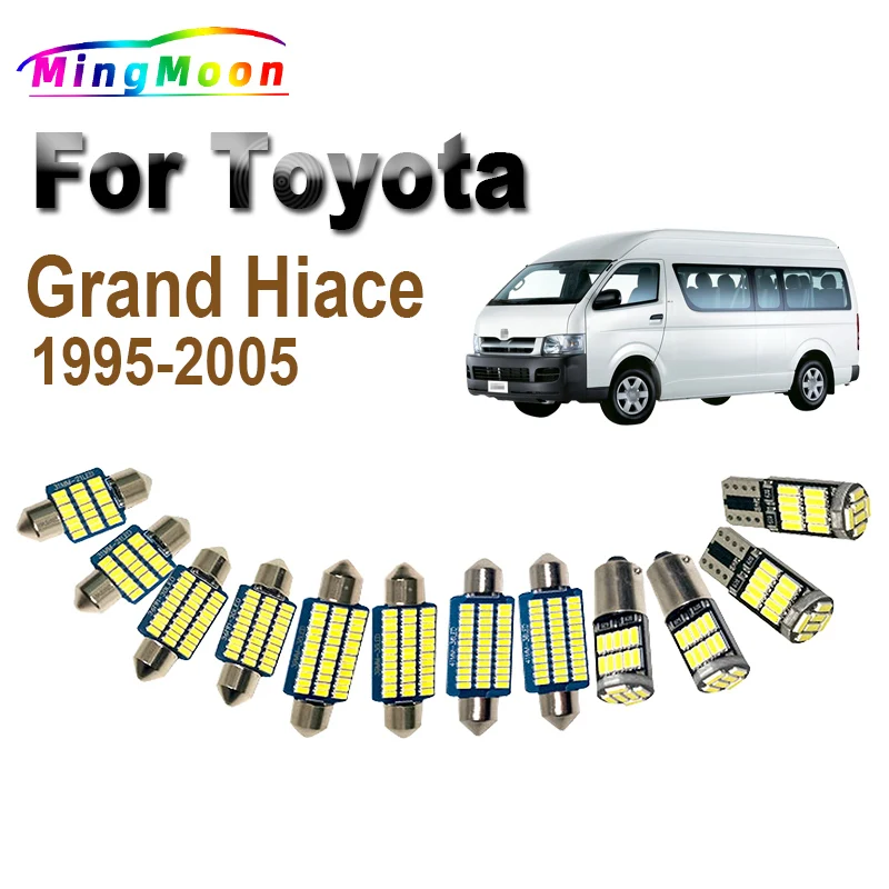 

Canbus для Toyota Grand Hiace 1995-1998, 1999, 2000, 2001, 2002, 2003, 2004, 2005, внутренняя карта, купольный багажник, фотокомплект