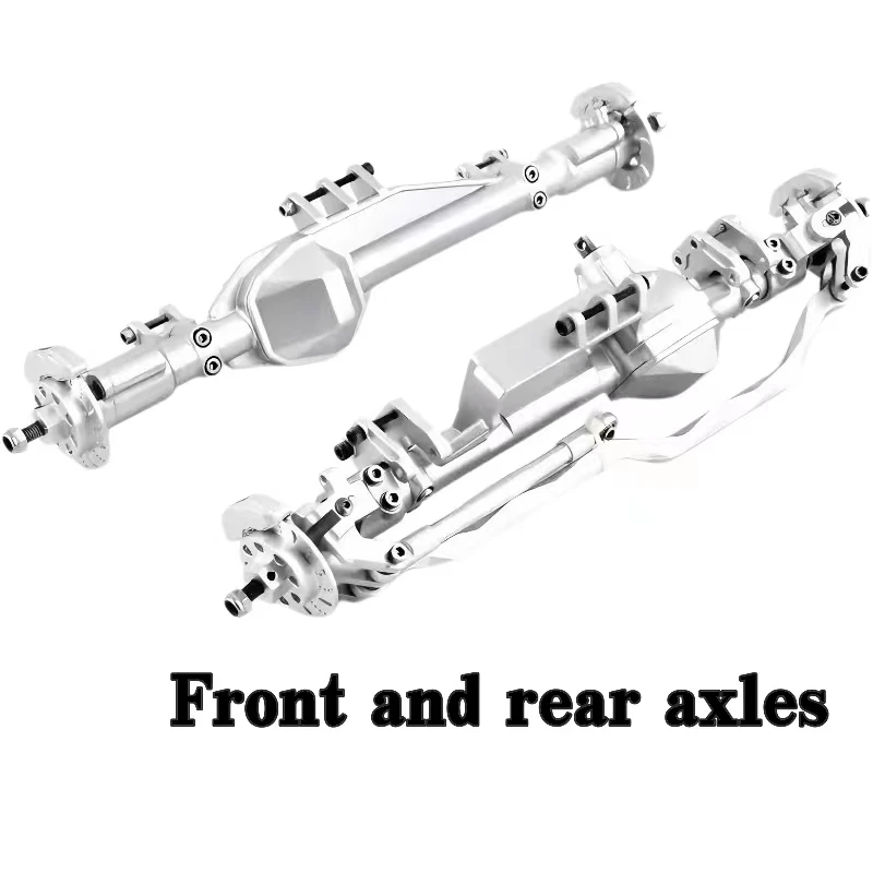 Metal front and rear axle assembly For rc car Axial RBX10 Ryft off-road tube frame car upgraded accessory axle