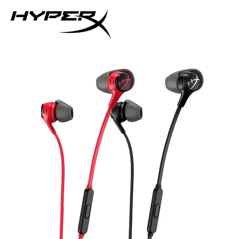 HyperX Cloud Earbuds II Gaming Earphone With Mic Immersive Wired In-game Audio In-Ear Headphone