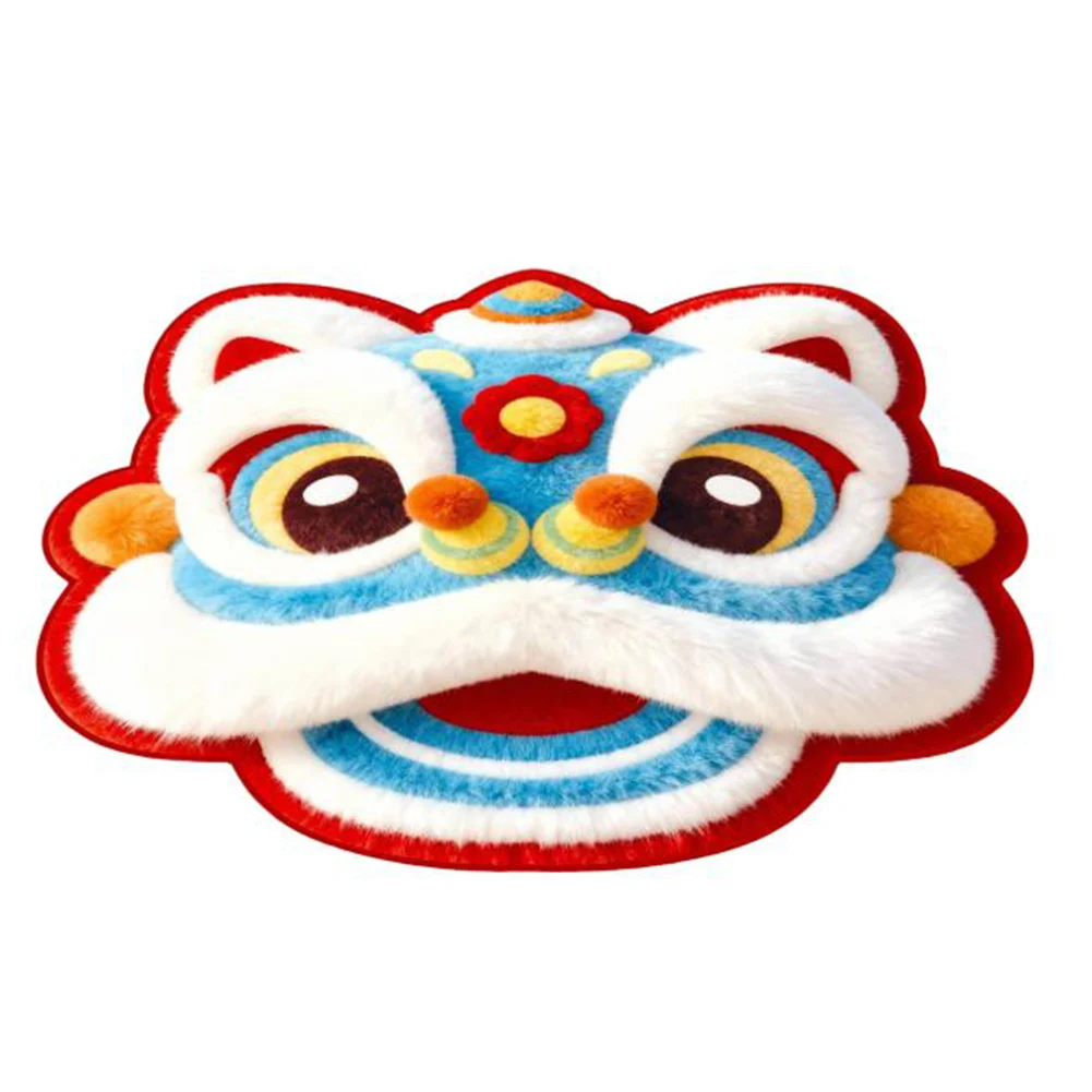 Floor Mat Featuring 2026 For Chinese Horse Art for Spring Festival Entryway Decoration and Daily Use Durability