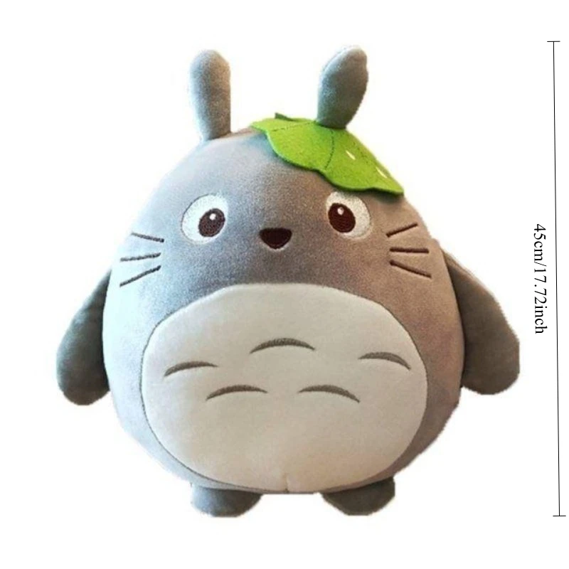 30/45CM My Neighbor Totoro Soft Plush Stuffed Toy Fluffy Plushie Lovely Animal Figure Comfort Companion Toy Home Desktop Decor view 4