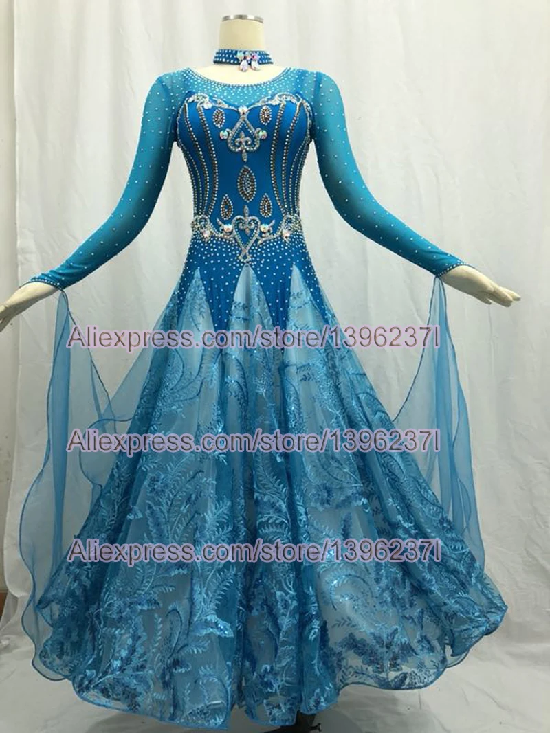 

Waltz Ballroom Competition Dance Dress Women 2024 New Arrival Lady's Dance Modern Costume Standard Ballroom Dance Dresses