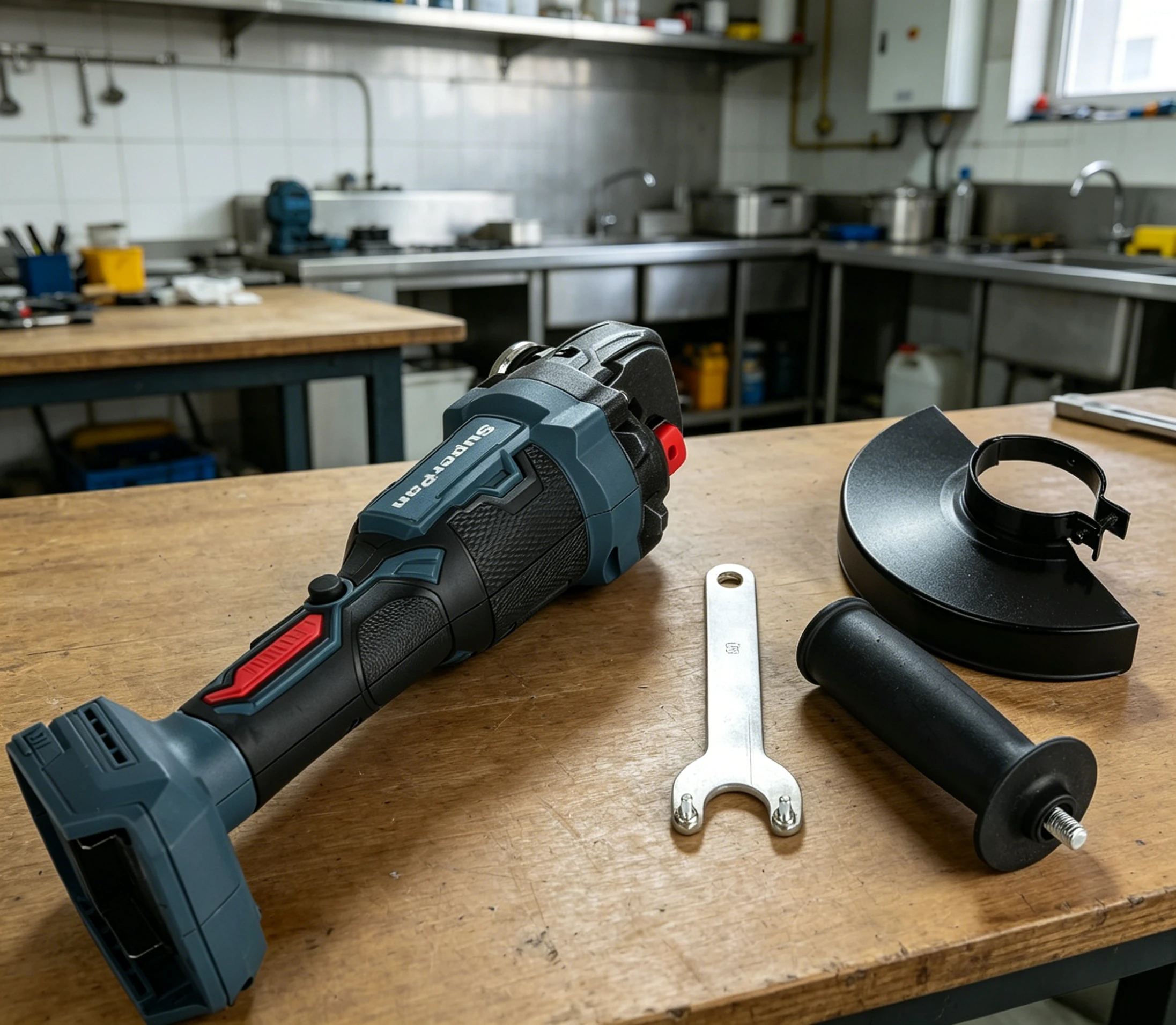 

Cordless Angle Grinder, Ideal for Metal, Tile, Stone Cutting, Grinding, Rust Removal，For makita Battery
