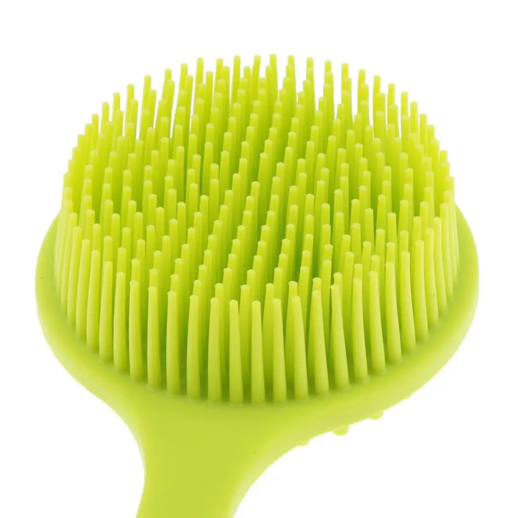 Silicone Bath SPA Brush Gentle Massage Stick for Men and Women Back Scrubber Exfoliating Body Care