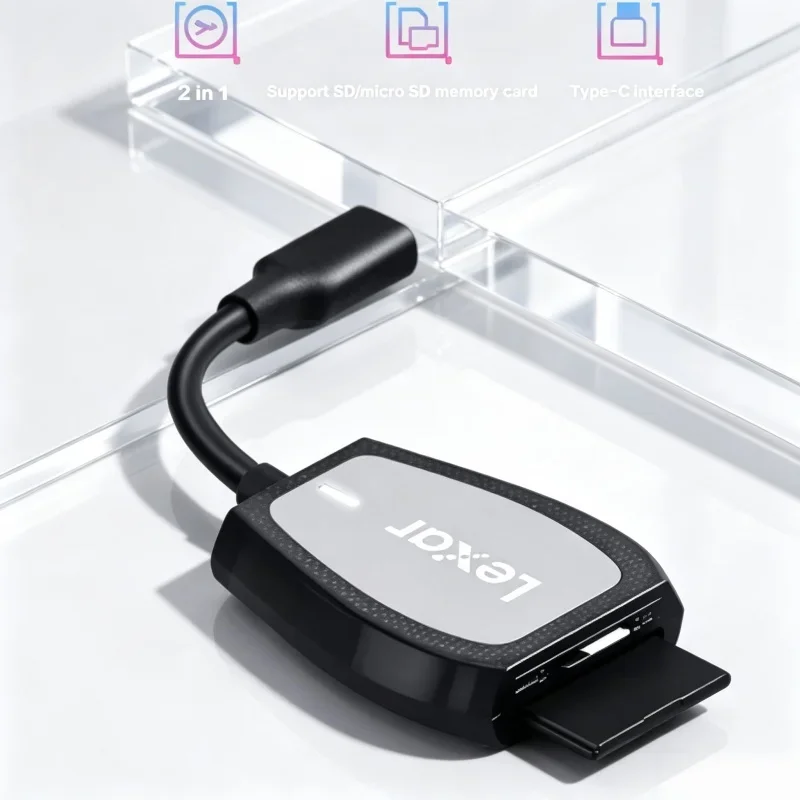 USB-C Lexar RW470 Card Reader for CFexpress Type B 10Gbps 8K High Speed Memory Card Adapter