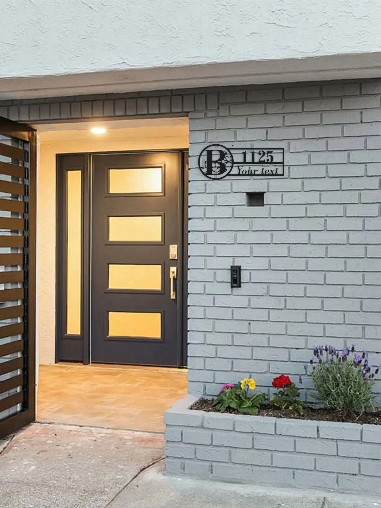 علامات باب مخصصة علامات عنوان معدنية شخصية اسم العنوان أرقام عنوان الصفحة المعدنية المخصصة اسم العنوان الخارجي Sig