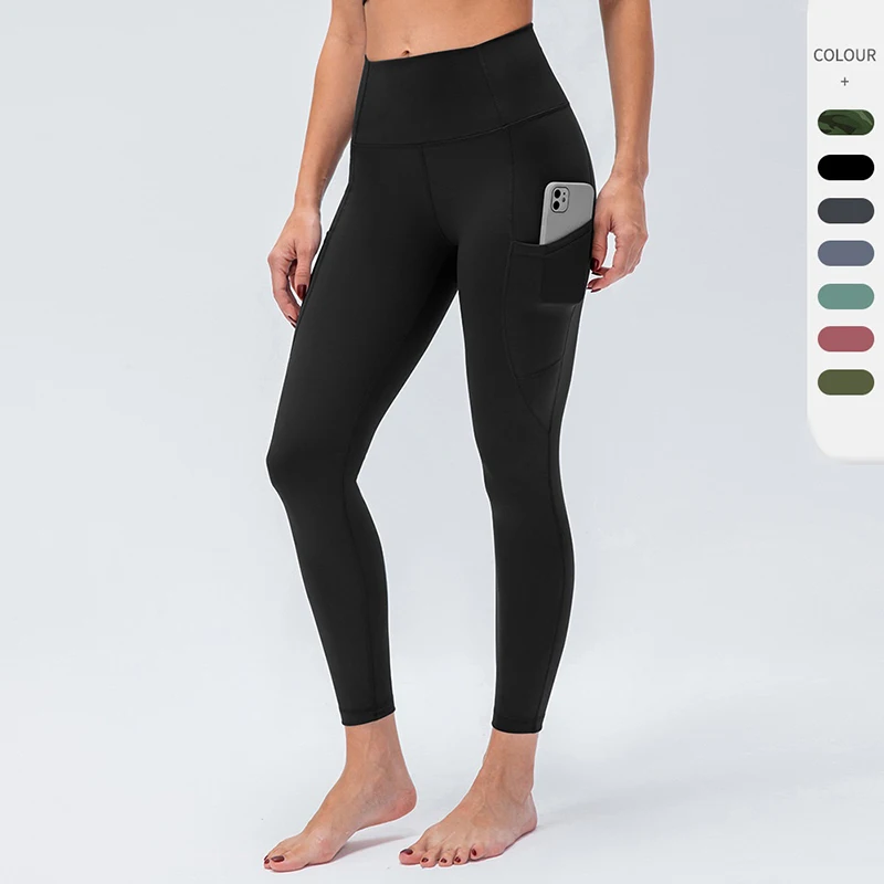 Women Yoga Pants Tight Camouflage Print Skin-friendly Double-sided High-waist Hip-lifting Sports Fitness Trousers Yu02343