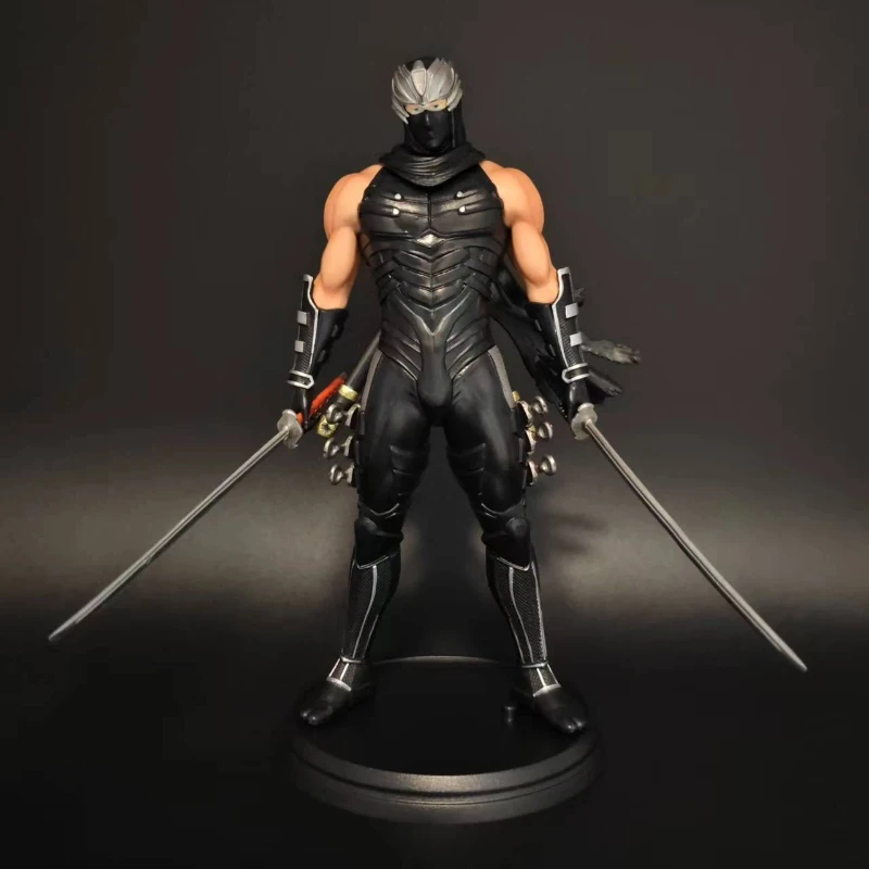 Figura de acción del Clan Ninja Gaiden, 19cm, Ryu Hayabusa, modelo de personaje del juego de PVC, juguete con Base de exhibición, adorno de escritorio, regalo para niño