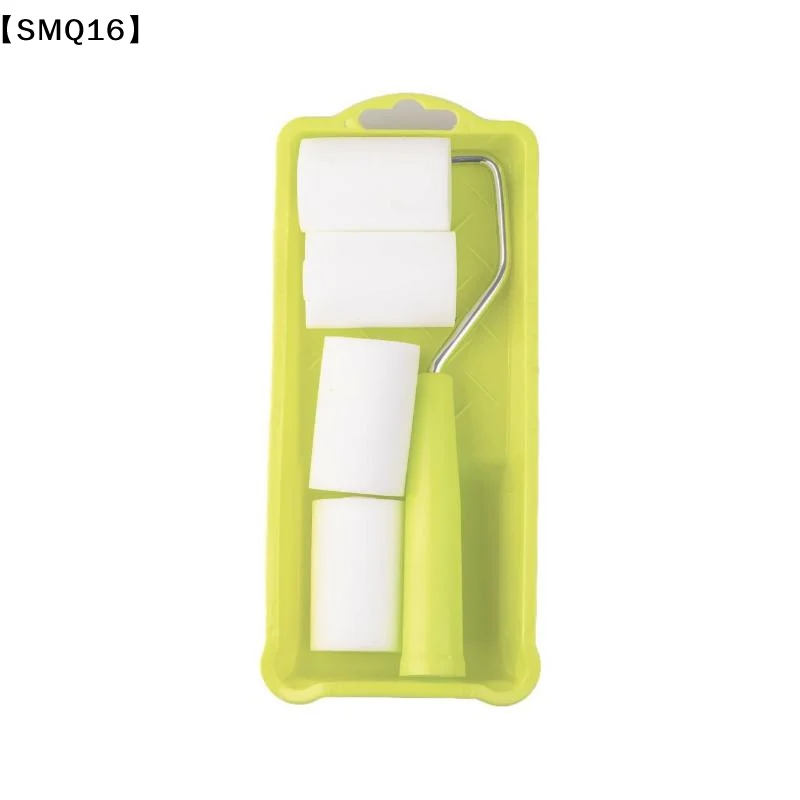 6Pcs High-Density Foam Paint Roller Paint Tray Liner 2 Inch Small Paint Roller Kit For Wall Painting Tools【SMQ】
