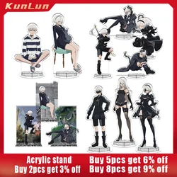 15cm/20cm Anime NieR:Automata Ver1.1a 2 Acrylic Stand 2B Figure 2A Statue 9s Doll YoRHa No. 2 Type B Figur Toys Desk Ornament