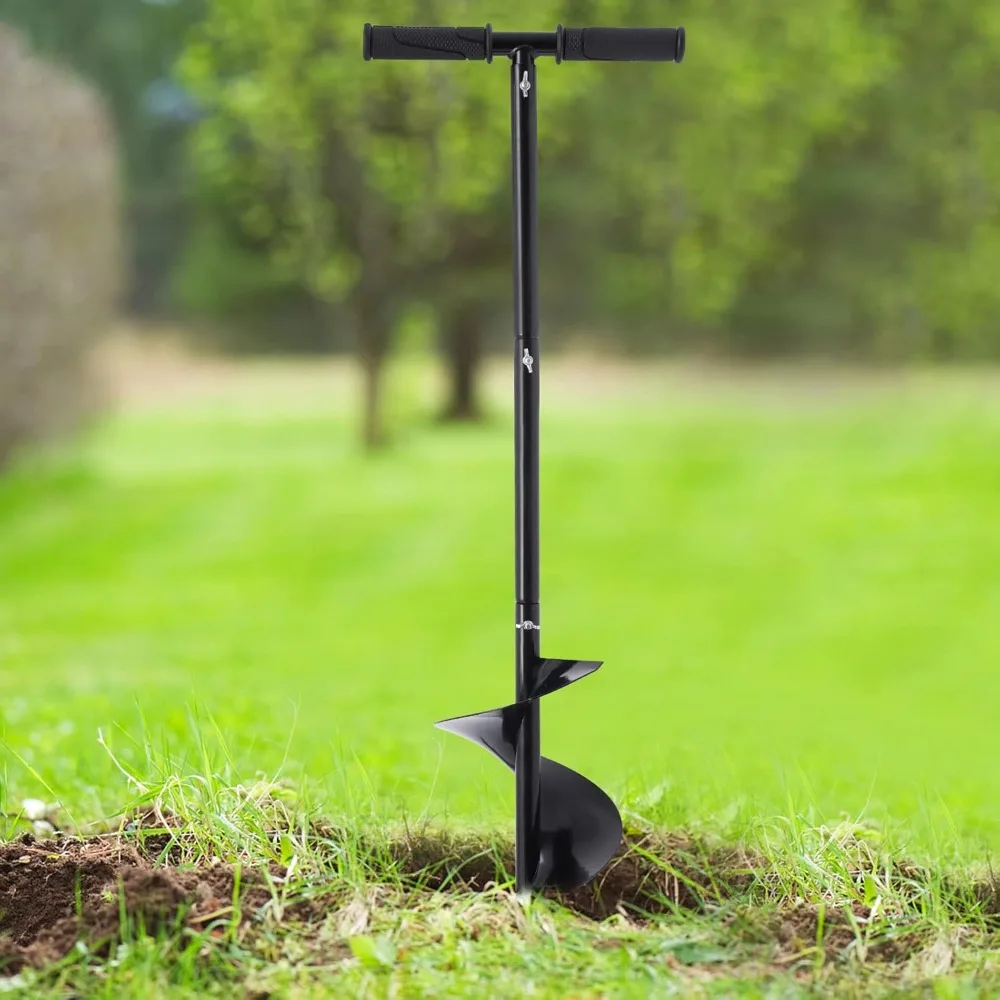 

Ручной шнек, копач отверстий для земли, садовый шнек, сеялка для сверления, шнек для посадки деревьев, саженцев, глубокое культивирование