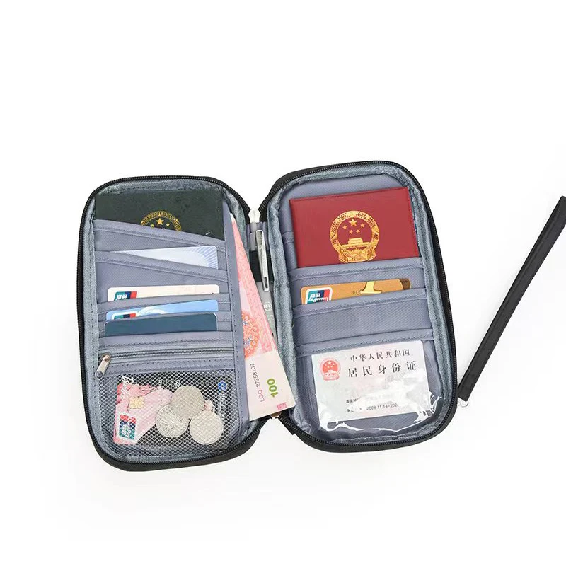 

Passport Bag Card Holder Lady Shoulder Crossbody Passport Case Wallet Abroad Ticket Document Protection Cover Travel Accessories
