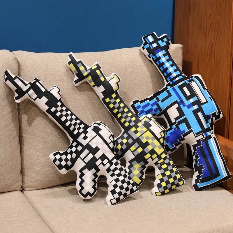 ตุ๊กตาปืนเคาน์เตอร์สไตรค์สุดสร้างสรรค์สำหรับเด็ก - ตุ๊กตาสัตว์นุ่มนิ่ม ของขวัญวันเกิดสำหรับแฟนหนุ่ม ของตกแต่งห้องน่ารัก