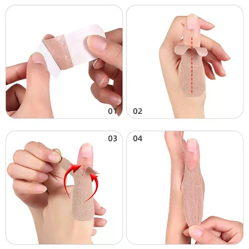 /YOV/10Pcs Hand Wrist Tendon Sheath Patches For Thumb Finger Pain Relief Therapy Tenosynovitis Arthritis Patch Plaster