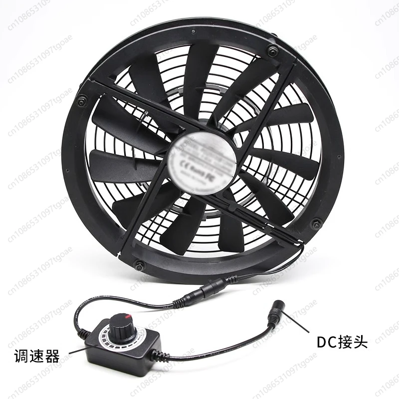 

12 В, большой объем воздуха, 25 см, автофургон, самостоятельная дорожная вентиляция и охлаждение, вытяжной вентилятор 25030, легкий и простой в установке