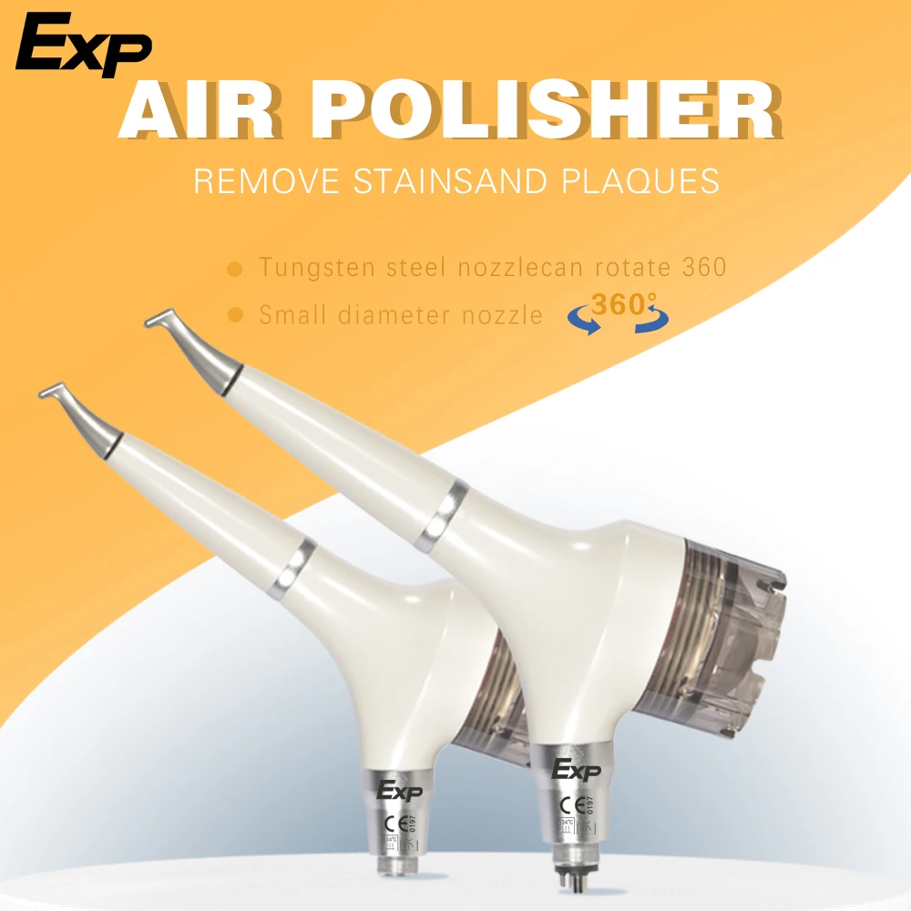 Exp Dental Air Prophy Jet Tooth Whitening Cleaning Sandblasting Gun Polisher Polishing Sandblaster Machin Dentist Tool