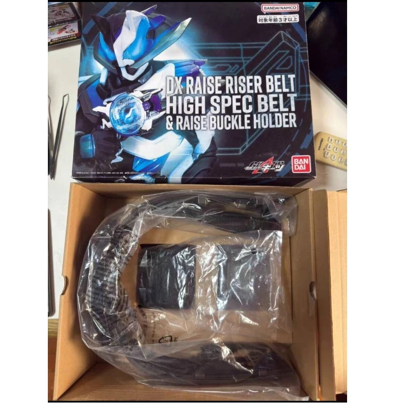 재고 있음 오리지널 반다이 DX 가면라이더 게이츠 레이저 건 레이저 라이저 진 하이스펙 강화 버전 교체 벨트 모델 장난감