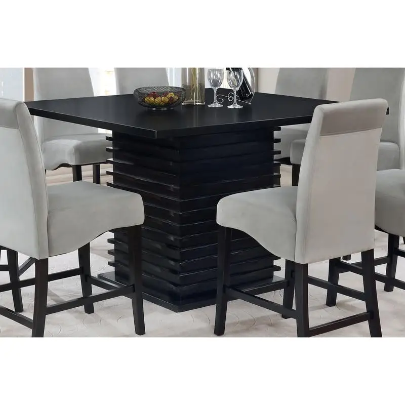 

Contemporary Counter-Height Dining Table - Modern, Stylish, and Functional Design for Dining Room Use, Perfect for Family Meals