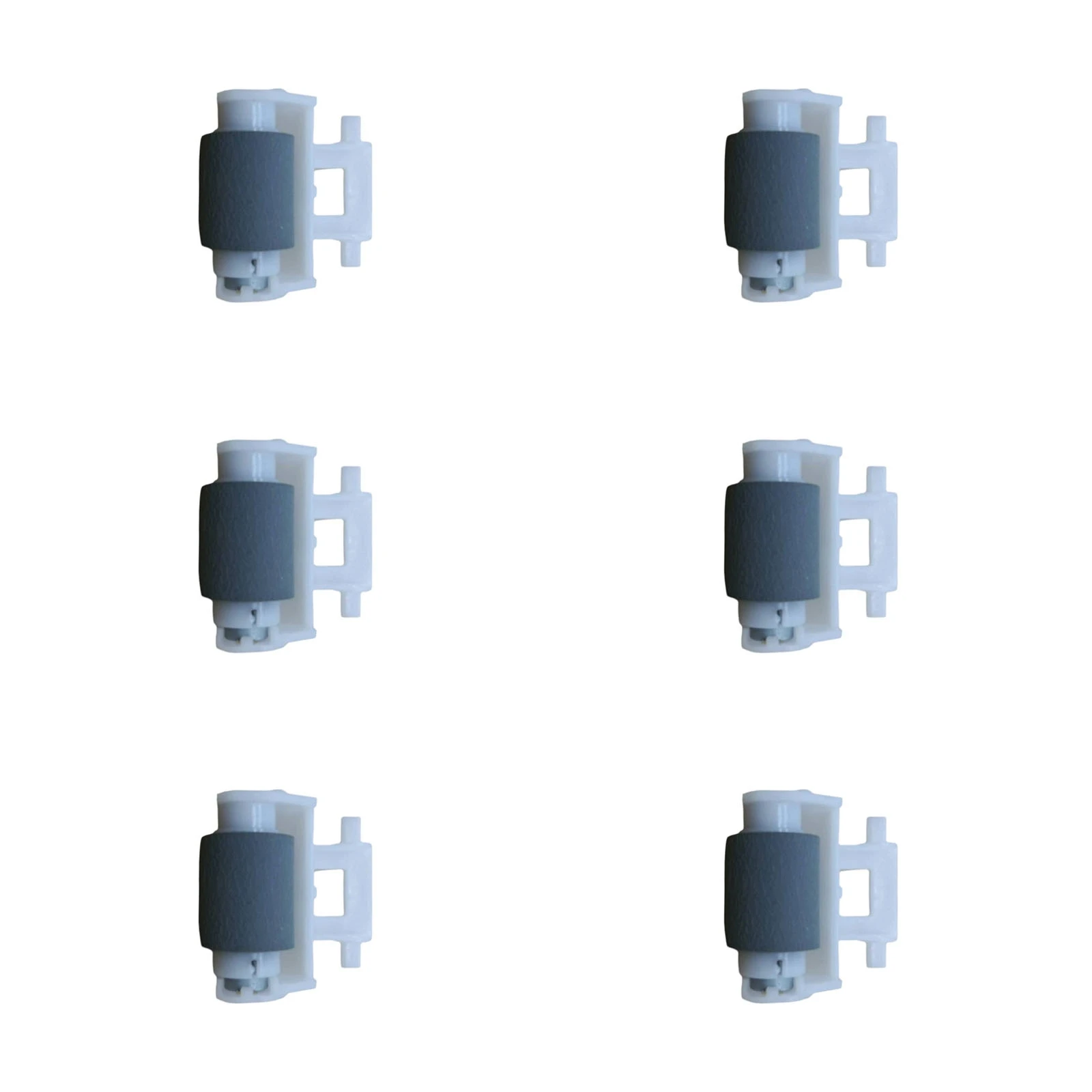 6 uds rodillo de recogida compatible con Epson WF2530 WF2531 WF2540 WF2541 WF2510 WF2521 WF2630 WF2010W WF2010 WF2631 WF2520